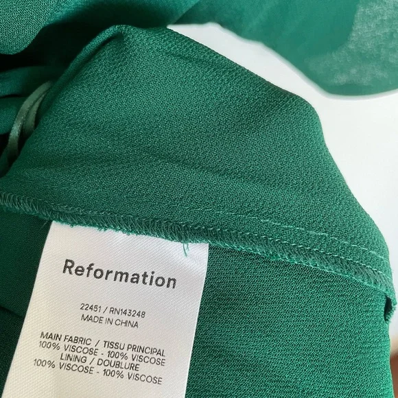 Reformation reformation winslow dress size SP - Picture 12 of 13